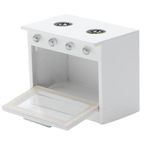 LAANCOO Dollhouse Möbel, hölzern 1/12 Spielzeugherde Einfacher weißer Puppenhaus Küche Miniatur Delikate Modellofen Dekor Realistisches Accessoir LAANCOO Dollhouse Möbel, hölzern 1/12 Spielzeugherde Einfacher weißer Puppenhaus Küche Miniatur Delikate Modellofen Dekor Realistisches Accessoir von LAANCOO