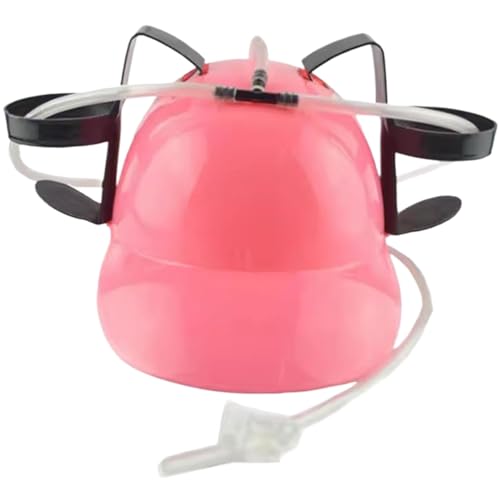 LAANCOO Lustiger Bierhut, kreativer Trinkhelmhut, niedlicher lustiger Trinkenhelm für Bier, Party -Bierhüte mit Strohhalmen, Neuheit Trinkhut Dose Halter für Partyspiele, Rose LAANCOO Lustiger Bierhut, kreativer Trinkhelmhut, niedlicher lustiger Trinkenhelm für Bier, Party -Bierhüte mit Strohhalmen, Neuheit Trinkhut Dose Halter für Partyspiele, Rose von LAANCOO