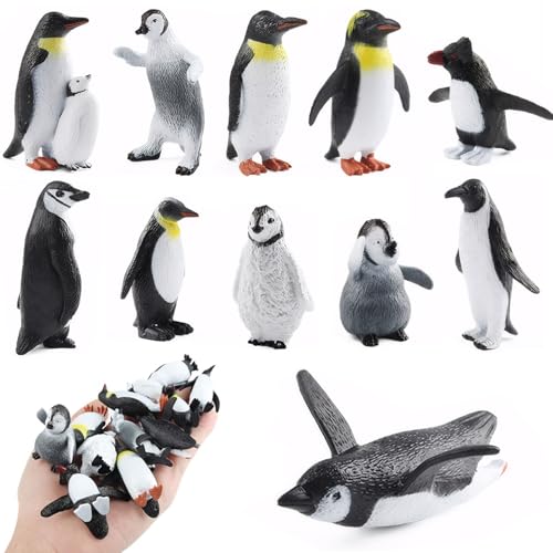 LAANCOO Realistische Penguinfiguren, 11pcs Mini -Pinguin -Figuren, Plastikpinguinspielzeug, frühe pädagogische arktische Tiere für Partybevorzugungen, Kuchen -Topper -Dekorationen LAANCOO Realistische Penguinfiguren, 11pcs Mini -Pinguin -Figuren, Plastikpinguinspielzeug, frühe pädagogische arktische Tiere für Partybevorzugungen, Kuchen -Topper -Dekorationen von LAANCOO