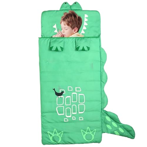LAANCOO Schlafmatte, Kinder Schlafsack, 62, 99 x 23, 62 Zoll Cartoon Dinosaurier Nickerchen, gemütlicher Schlafsack für Jungen und Mädchen, Kindercartoon, Schlafsäcke LAANCOO Schlafmatte, Kinder Schlafsack, 62, 99 x 23, 62 Zoll Cartoon Dinosaurier Nickerchen, gemütlicher Schlafsack für Jungen und Mädchen, Kindercartoon, Schlafsäcke von LAANCOO
