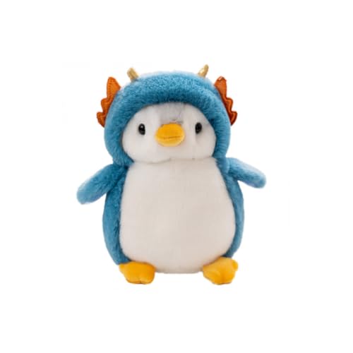 LAARNT 20cm Tier Pinguin Puppe Plüsch Spielzeug Tier Plüsch Spielzeug Pinguin Plüsch Spielzeug Geburtstag Geschenk für Junge Mädchen blau von LAARNT