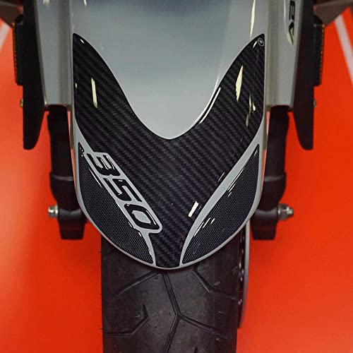 labelbike - 3D Aufkleber Kotflügelschutz vorne kompatibel mit Honda Forza 350 2022 von LABELBIKE
