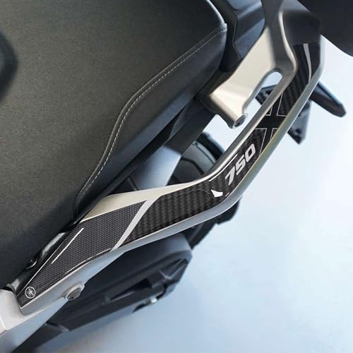 labelbike - 3D Gel Harz Aufkleber Lenkerschutz mit Topcase kompatibel mit Honda X-Adv 2021-2025 von LABELBIKE