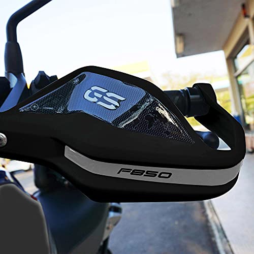 labelbike - 3D Harz Aufkleber Handprotektoren kompatibel mit BMW F850 GS und 850 ADV 2018-2024 Grau von LABELBIKE
