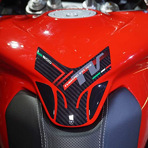 labelbike - 3D Harz Aufkleber Tankpad Schutz Kompatibel mit Mv Agusta Turismo Veloce von LABELBIKE
