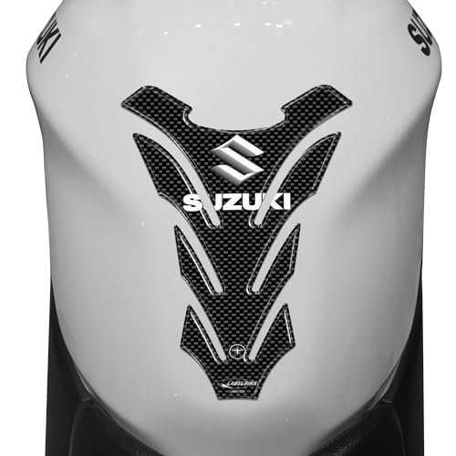 labelbike - TANKPAD 3D Harz Carbon TANKSCHUTZ für Suzuki MOTORRÄDER von LABELBIKE