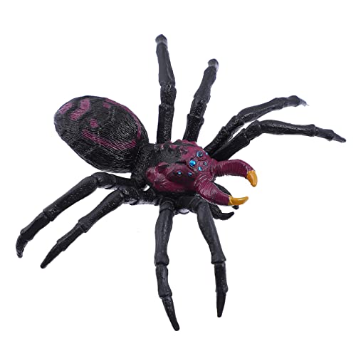 LABRIMP 1 STK Schwarzes Spinnenspielzeug Halloween-Spielzeug Spielzeuge Spinnenstreich Requisite Simulation Spinne Requisit Gefälschte Spinnenstütze Ornamente Plastik Kind Tier von LABRIMP
