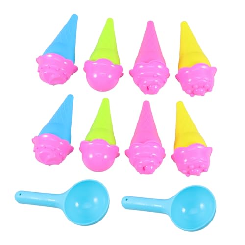 LABRIMP 1 Satz Strandspielzeug Plastik Eistüten Sandformen für Kreatives Sandspielzeug für Sandkasten und Strandaktivitäten Sicher und Langlebig LABRIMP 1 Satz Strandspielzeug Plastik Eistüten Sandformen für Kreatives Sandspielzeug für Sandkasten und Strandaktivitäten Sicher und Langlebig von LABRIMP