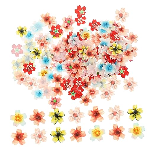 LABRIMP 1 Schachtel Essbare Cake Decorating Flowers Sakura Reispapier Blüten Tortendeko für Geburtstag Hochzeit Cupcake Toppers Dekoration Vielseitig Einsetzbar Sicher von LABRIMP
