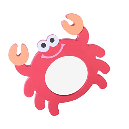 LABRIMP 1 Stück Eva Badewannenspielzeug Cartoon Spiegel für Junge Mädchen Schwimmendes Lernspielzeug mit Tierischem Design Zufälliger Stil Sicher und Leicht zu Greifen von LABRIMP