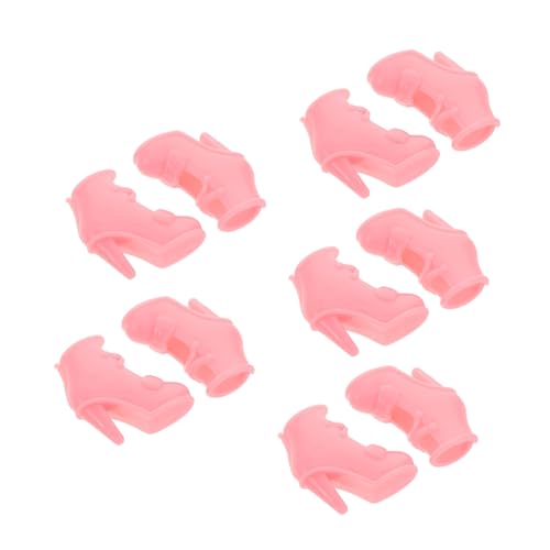 LABRIMP 10 Paare Teiliges Miniatur High Heels Puppenschuhe Doll Tiny High Heels Kreative Anziehspielzeug Accessoires für Puppen Stilvolle Schuhe für Rollenspiel und Alltag LABRIMP 10 Paare Teiliges Miniatur High Heels Puppenschuhe Doll Tiny High Heels Kreative Anziehspielzeug Accessoires für Puppen Stilvolle Schuhe für Rollenspiel und Alltag von LABRIMP