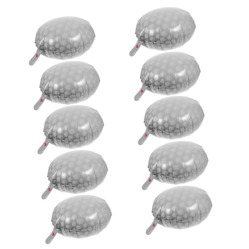 LABRIMP 10 Stück Golf Ball Folienballons Hochwertige Luftballons für Geburtstagsfeiern Dekorationen für Partys Indoor Events und Golf Themen Feiern von LABRIMP