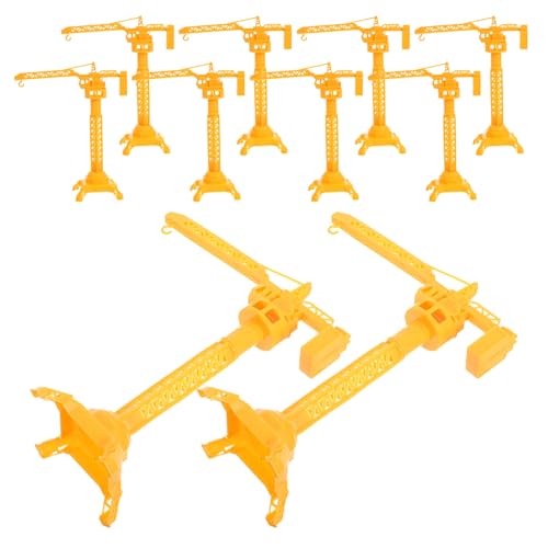 LABRIMP 10 Stück Handbetriebenes Baukran Motorik und Koordination für Kreative Baustellen Spiele und Frühe Bildung LABRIMP 10 Stück Handbetriebenes Baukran Motorik und Koordination für Kreative Baustellen Spiele und Frühe Bildung von LABRIMP