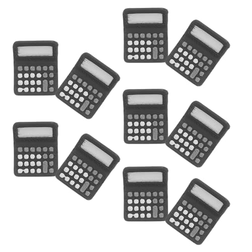 LABRIMP 10 Stück Realistische Mini Accessoires für Puppenhäuser Klassenzimmer Dekoration und Mikrolandschaft für Kreatives und Lernaktivitäten von LABRIMP