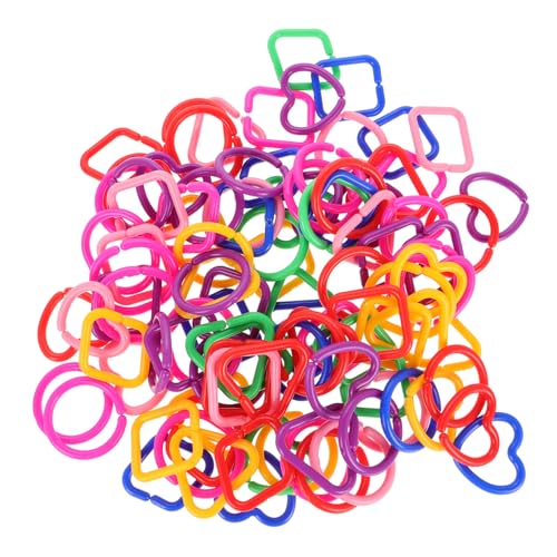 LABRIMP 100 Stück Geometrische Spielzeugkette für Junge Mädchen Teile aus Sicherem Kunststoff Fördert Motorik Formen und Farberkennung für Sensorisches Spiel und Frühkindliche Bildung LABRIMP 100 Stück Geometrische Spielzeugkette für Junge Mädchen Teile aus Sicherem Kunststoff Fördert Motorik Formen und Farberkennung für Sensorisches Spiel und Frühkindliche Bildung von LABRIMP