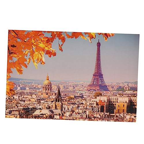 LABRIMP 1000 Stück Teiliges Papierpuzzle mit Buntem Design Lustiges und Pädagogisches Legespiel für Erwachsene für Familienunterhaltung und Kreative Beschäftigung von LABRIMP