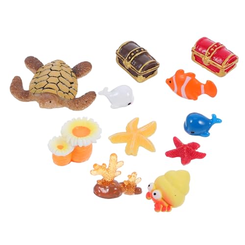 LABRIMP 11 Stück Resin Meerestiere für Puppenhaus DIY Garten Aquarien und Kuchendekoration Lebensechte Details und Vielseitige Verwendung LABRIMP 11 Stück Resin Meerestiere für Puppenhaus DIY Garten Aquarien und Kuchendekoration Lebensechte Details und Vielseitige Verwendung von LABRIMP