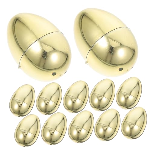 LABRIMP 12 Stücke Ostern Dekorationen Füllbare Gefälschte Eier Schokolade Ostern Gefälligkeiten Für Party Liefert Leckereien LABRIMP 12 Stücke Ostern Dekorationen Füllbare Gefälschte Eier Schokolade Ostern Gefälligkeiten Für Party Liefert Leckereien von LABRIMP