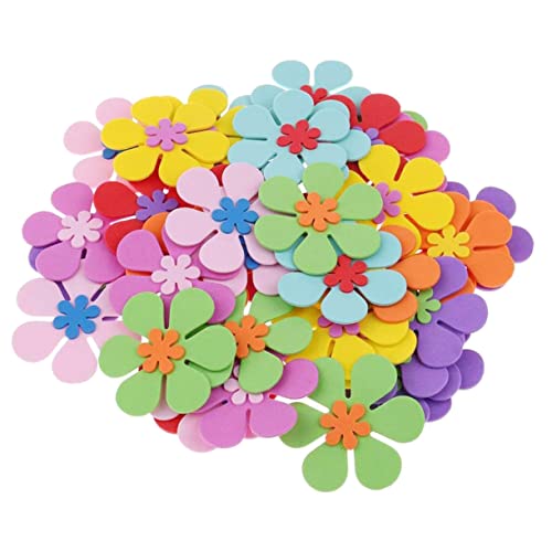 LABRIMP 120 Stück DIY Schaumstoffblumen Dekoration Bunte Langlebige Blumenverzierungen für Kindergarten Schule Basteln Party Kreative Handwerksprojekte LABRIMP 120 Stück DIY Schaumstoffblumen Dekoration Bunte Langlebige Blumenverzierungen für Kindergarten Schule Basteln Party Kreative Handwerksprojekte von LABRIMP