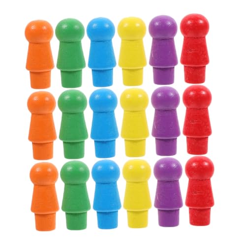 LABRIMP 120 Stück Teiliges Buntes Holzspielsteine- Farbenfrohe Spielfiguren in Niedlicher Form Ersatz für Chinesische Dame und Vielseitige Brettspiel-zubehör für Erwachsene LABRIMP 120 Stück Teiliges Buntes Holzspielsteine- Farbenfrohe Spielfiguren in Niedlicher Form Ersatz für Chinesische Dame und Vielseitige Brettspiel-zubehör für Erwachsene von LABRIMP