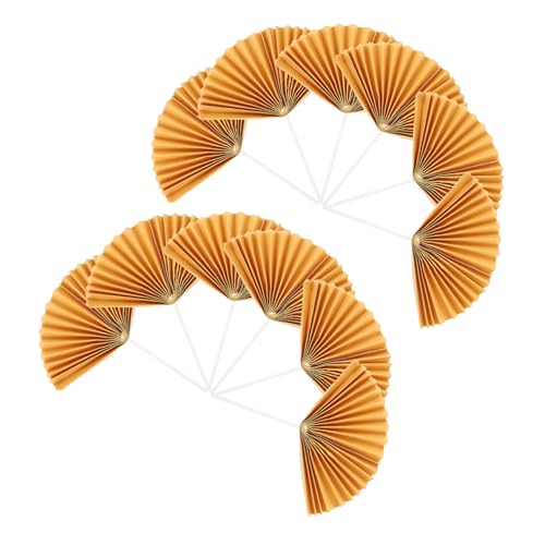 LABRIMP 16 Stück Faltbare Papierfächer-kuchenspieße Originelle Dekorative Obstspieße Für Geburtstagskuchen Party LABRIMP 16 Stück Faltbare Papierfächer-kuchenspieße Originelle Dekorative Obstspieße Für Geburtstagskuchen Party von LABRIMP