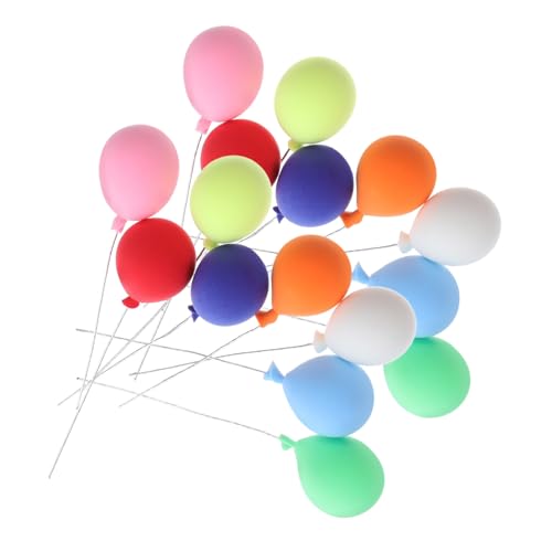 LABRIMP 16 Stück Teiliges Mini Bunte Mini-Ballons Puppenhaus-deko Realistische Cake Toppers Kompatibel mit Verschiedenen Puppenhäusern Einfache Montage für Geburtstag Shower Hochzeit LABRIMP 16 Stück Teiliges Mini Bunte Mini-Ballons Puppenhaus-deko Realistische Cake Toppers Kompatibel mit Verschiedenen Puppenhäusern Einfache Montage für Geburtstag Shower Hochzeit von LABRIMP