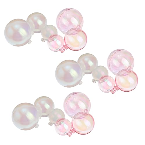 LABRIMP 18 Stück Teiliges Cake Topper mit Farbigen Bubble Balls und Weiß Langlebige Party Tortendeko Kugeln Stilvolle Kuchenaufsätze für Geburtstag Hochzeit und Feierlichkeiten LABRIMP 18 Stück Teiliges Cake Topper mit Farbigen Bubble Balls und Weiß Langlebige Party Tortendeko Kugeln Stilvolle Kuchenaufsätze für Geburtstag Hochzeit und Feierlichkeiten von LABRIMP