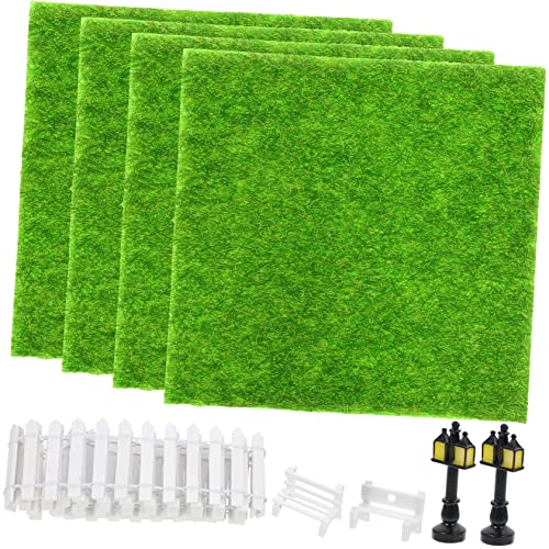 LABRIMP 1Satz Miniatur Gartenmöbel mit Straßenlaterne Zaun für Kreative Mini Landschaftsdekoration für Heim und DIY Projekte LABRIMP 1Satz Miniatur Gartenmöbel mit Straßenlaterne Zaun für Kreative Mini Landschaftsdekoration für Heim und DIY Projekte von LABRIMP