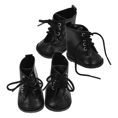 LABRIMP 2 Paare Puppenstiefel aus PU Leder Modische Mädchen Dollhouse Schuhe Komfortabel Detailreich Gefertigt Vielseitig Kombinierbar Puppen Outfit Zubehör für Sammler LABRIMP 2 Paare Puppenstiefel aus PU Leder Modische Mädchen Dollhouse Schuhe Komfortabel Detailreich Gefertigt Vielseitig Kombinierbar Puppen Outfit Zubehör für Sammler von LABRIMP