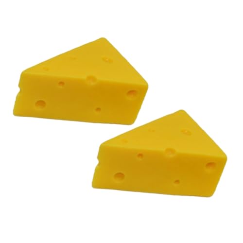 LABRIMP 2 Stück Käsemodell Mini Kunstkäse Simulierter Käse Käseimitat Künstlich Simulationsfutter Käse-Modell Lebensechter Käse Gefälscht Simulation Von Käseornamenten Käsestatue Harz Gelb LABRIMP 2 Stück Käsemodell Mini Kunstkäse Simulierter Käse Käseimitat Künstlich Simulationsfutter Käse-Modell Lebensechter Käse Gefälscht Simulation Von Käseornamenten Käsestatue Harz Gelb von LABRIMP