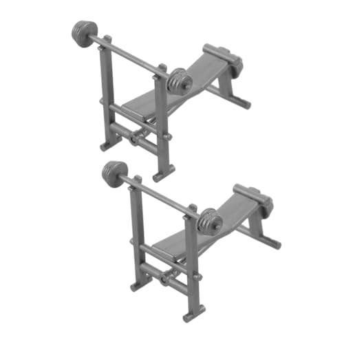 LABRIMP 2 Stück Realistische Sportaccessoires für Miniatur Landschaften Gym Dekoration Detailreiche Miniatur Möbel für Kreative Projekte LABRIMP 2 Stück Realistische Sportaccessoires für Miniatur Landschaften Gym Dekoration Detailreiche Miniatur Möbel für Kreative Projekte von LABRIMP