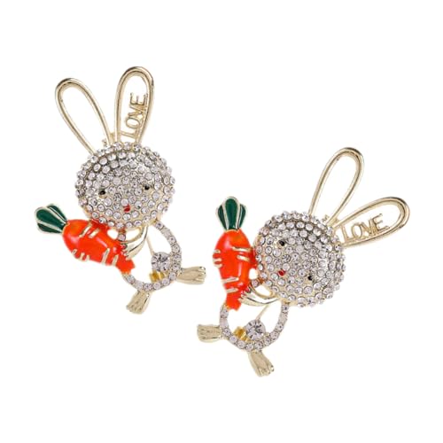 LABRIMP 2 Stück Strass-bogen-kaninchen-brosche Für Damen Und Mädchen, Niedliche Kristallschleife, Emaille, Cartoon-hasen-broschen, Anstecknadeln, Glücksdekoration, Kleid-accessoires, LABRIMP 2 Stück Strass-bogen-kaninchen-brosche Für Damen Und Mädchen, Niedliche Kristallschleife, Emaille, Cartoon-hasen-broschen, Anstecknadeln, Glücksdekoration, Kleid-accessoires, von LABRIMP