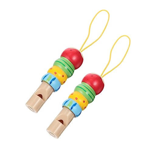 LABRIMP 2 Stück Teiliges Holzpfeifen für Musikinstrument für Kleinkinder Pädagogisches Lungenkapazität für Kreative Spielstunden und Dekoration LABRIMP 2 Stück Teiliges Holzpfeifen für Musikinstrument für Kleinkinder Pädagogisches Lungenkapazität für Kreative Spielstunden und Dekoration von LABRIMP
