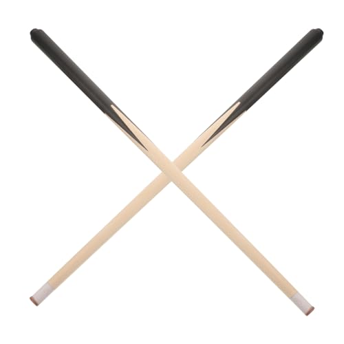 LABRIMP 2 Stück Teiliges Mini Billardqueue aus Glattem Holz Leichter Kurzer Pool Queue für Jugendliche und Anfänger Handlich und Robust für Platzsparenden Transport und Einfache von LABRIMP
