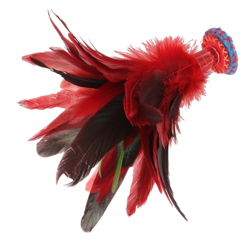 LABRIMP 2 Stück Traditionelles Shuttlecock Kickspielzeug Feder Robustes Fußübungsspielzeug für Erwachsene zur Fitness und Geschicklichkeit im Außenbereich LABRIMP 2 Stück Traditionelles Shuttlecock Kickspielzeug Feder Robustes Fußübungsspielzeug für Erwachsene zur Fitness und Geschicklichkeit im Außenbereich von LABRIMP