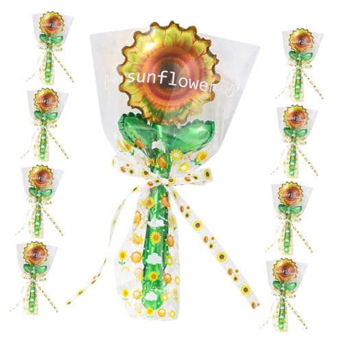 LABRIMP 20 Stück Handliche Sonnenblumen Folienballons aus Aluminium für Sommerpartys Brautparty Hochzeitsdeko Sonnige Blumenmotive Einfach Aufzublasen Interaktives Partyaccessoire LABRIMP 20 Stück Handliche Sonnenblumen Folienballons aus Aluminium für Sommerpartys Brautparty Hochzeitsdeko Sonnige Blumenmotive Einfach Aufzublasen Interaktives Partyaccessoire von LABRIMP
