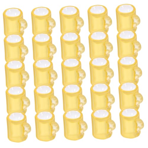 LABRIMP 20 Stück Mini Bierkrug aus Resin Puppenhaus Zubehör für Kreative Dekoration für Partys und Leicht zu Reinigen Pflegen LABRIMP 20 Stück Mini Bierkrug aus Resin Puppenhaus Zubehör für Kreative Dekoration für Partys und Leicht zu Reinigen Pflegen von LABRIMP