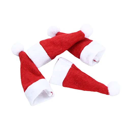 LABRIMP 24 Stück Teiliges Mini Weihnachtsmützen aus Robustem Vliesstoff Wiederverwendbare Lollipop Hüte für Festliche Dekoration für Partys Geschenke und Weihnachtsdeko Zuhause oder LABRIMP 24 Stück Teiliges Mini Weihnachtsmützen aus Robustem Vliesstoff Wiederverwendbare Lollipop Hüte für Festliche Dekoration für Partys Geschenke und Weihnachtsdeko Zuhause oder von LABRIMP