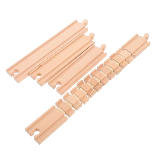 LABRIMP 3 Stück Teiliges Holz Eisenbahn Gleis erweiterungsset aus Hochwertigem Holz Einfach Zusammenbaubar Multifunktionale Schienen für Fördert Hand Augen koordination und Kreatives LABRIMP 3 Stück Teiliges Holz Eisenbahn Gleis erweiterungsset aus Hochwertigem Holz Einfach Zusammenbaubar Multifunktionale Schienen für Fördert Hand Augen koordination und Kreatives von LABRIMP