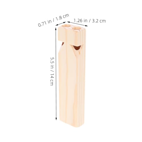 LABRIMP 3 Stück Teiliges Holz Zugpfeifen mit DIY Malfunktion Pädagogisches Kinderspielzeug für Kreativität Motorische und Musikalische Entdeckung für Geburtstagsfeiern und von LABRIMP