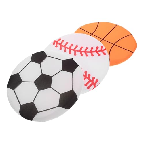 LABRIMP 3 Stück Weiche Cartoonartige Designs für Outdoor Spiele und Fitnessaktivitäten Faltbar und Party LABRIMP 3 Stück Weiche Cartoonartige Designs für Outdoor Spiele und Fitnessaktivitäten Faltbar und Party von LABRIMP