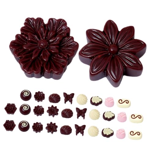 LABRIMP 30 Stück Künstliche Schokoladenmodelle Realistische Food Props für Partydekoration und Schaufenster Deko für Spiele und Veranstaltungen LABRIMP 30 Stück Künstliche Schokoladenmodelle Realistische Food Props für Partydekoration und Schaufenster Deko für Spiele und Veranstaltungen von LABRIMP