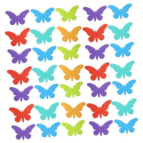LABRIMP 36 Stück Teiliges DIY Schmetterlinge Bastelset aus Eva Schaumstoff Kreative Schmetterlingsformen für Kindergarten Wanddeko Party und Bastelprojekte Leicht Anzubringen Langlebig und LABRIMP 36 Stück Teiliges DIY Schmetterlinge Bastelset aus Eva Schaumstoff Kreative Schmetterlingsformen für Kindergarten Wanddeko Party und Bastelprojekte Leicht Anzubringen Langlebig und von LABRIMP