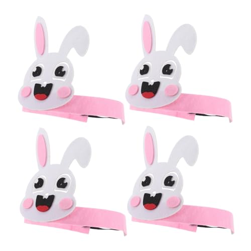 LABRIMP 4 Stück Teiliges Ostern Hasenohren Stirnband Leichte Party Cosplay Haarbänder aus Strapazierfähigem Vliesstoff Komfortabel für Festliche Anlässe und Bühnenauftritte LABRIMP 4 Stück Teiliges Ostern Hasenohren Stirnband Leichte Party Cosplay Haarbänder aus Strapazierfähigem Vliesstoff Komfortabel für Festliche Anlässe und Bühnenauftritte von LABRIMP