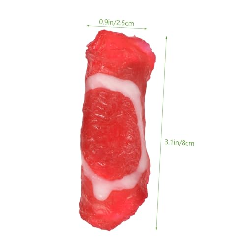 LABRIMP 4 Stück Teiliges Realistisches Fleischrollen Modell Täuschend Echte Fake Food Deko für Küche Restaurant Fotografie Requisite Vielseitig Einsetzbar und Detailgetreu LABRIMP 4 Stück Teiliges Realistisches Fleischrollen Modell Täuschend Echte Fake Food Deko für Küche Restaurant Fotografie Requisite Vielseitig Einsetzbar und Detailgetreu von LABRIMP