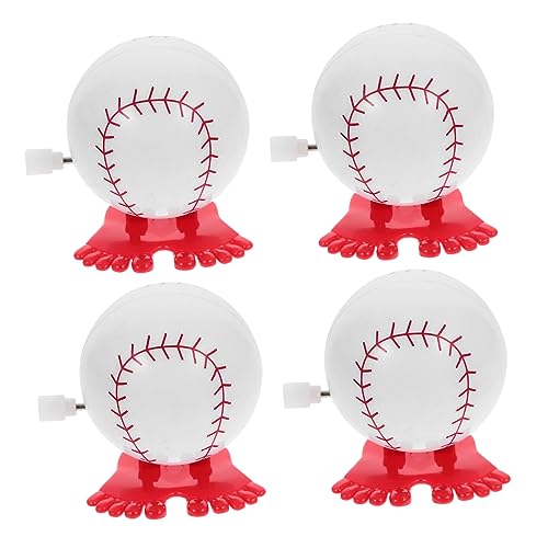 LABRIMP 4 Stück Wind Up Ball Lustiges Aufziehspielzeug für Festivals und Feiertage Clockwork Sports Ball Spaß für Drinnen und Draußen LABRIMP 4 Stück Wind Up Ball Lustiges Aufziehspielzeug für Festivals und Feiertage Clockwork Sports Ball Spaß für Drinnen und Draußen von LABRIMP