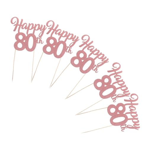 LABRIMP 5 Stück Geburtstag Tortenaufsätze Glitzer Cupcake Picks für Geburtstagsfeiern Stilvolle Dekorationen für Geburtstag und Jubiläumsfeiern LABRIMP 5 Stück Geburtstag Tortenaufsätze Glitzer Cupcake Picks für Geburtstagsfeiern Stilvolle Dekorationen für Geburtstag und Jubiläumsfeiern von LABRIMP