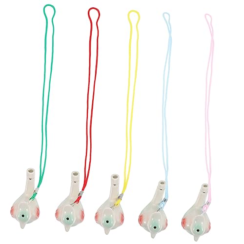 LABRIMP 5 Stück Keramische Wasservogelpfeifen Lustige Musikspielzeuge für Geburtstagsgeschenke und Party Mitgebsel Spiel und Unterhaltung Zufällige Farbe LABRIMP 5 Stück Keramische Wasservogelpfeifen Lustige Musikspielzeuge für Geburtstagsgeschenke und Party Mitgebsel Spiel und Unterhaltung Zufällige Farbe von LABRIMP