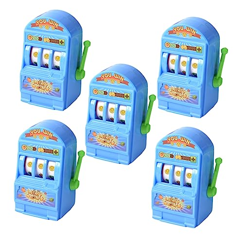 LABRIMP 5 Stück Teiliges Lotteriemaschine Handheld Automat Farbvariationen für Kreative Spielstunden Fördert Wahrnehmung und Hand Augen Koordination Zufällige Farbe Zufällige Farbe von LABRIMP