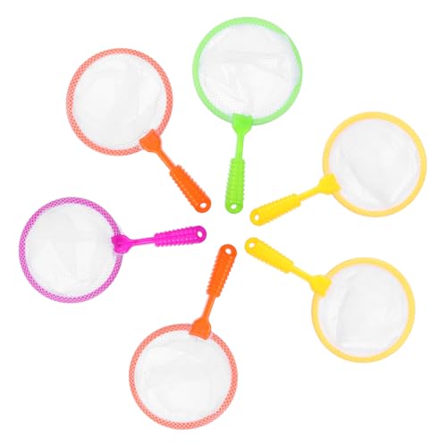LABRIMP 6 Stück Teiliges Badespielzeug für rutschfeste Angelspielzeuge aus Sicherem Kreative Badewannenspielzeuge und Sommerliche Outdoor Fangspielzeuge für Mädchen Jungen Zufällige Farbe von LABRIMP